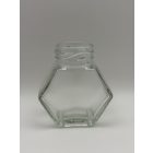 100ml-es álló hatszög üveg TO38