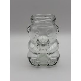 100ml-es egyenes maci üveg TO48