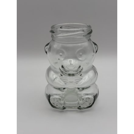100ml-es egyenes maci üveg TO48
