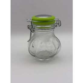 100ml-es gerezdes csatos üveg