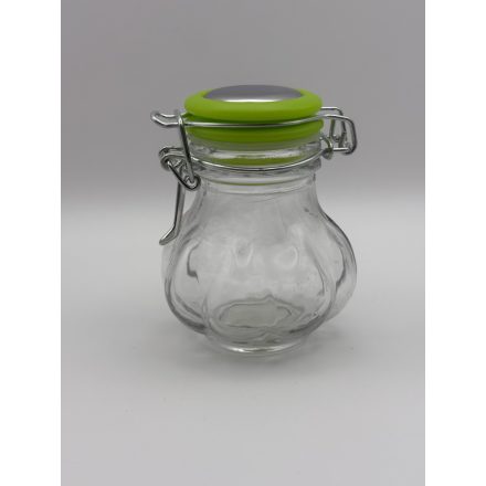 100ml-es gerezdes csatos üveg