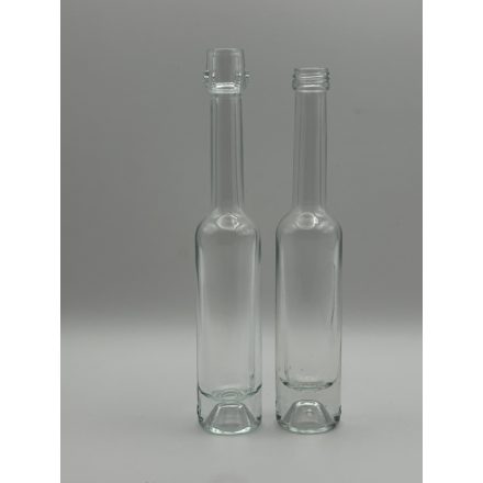 40ml-es platin csatos üveg