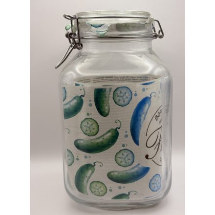 3000ml-es fido csatos üveg