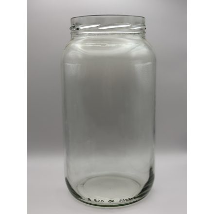 3100ml-es konzerv befőttes üveg TO110