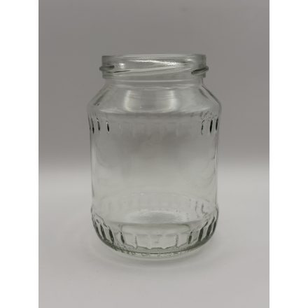 370ml-es alacsony facet üveg TO63