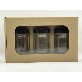 3x212ml ablakos doboz