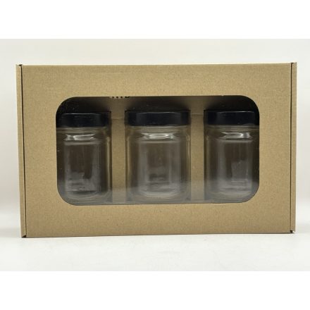 3x212ml ablakos doboz