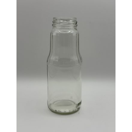 300ml-es szörpös bordás nyakú üveg TO43